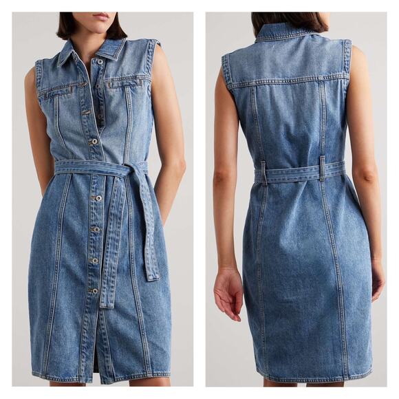 Alex Mill Adeline Denim Shirt Dress Size XS - Picture 10 of 10